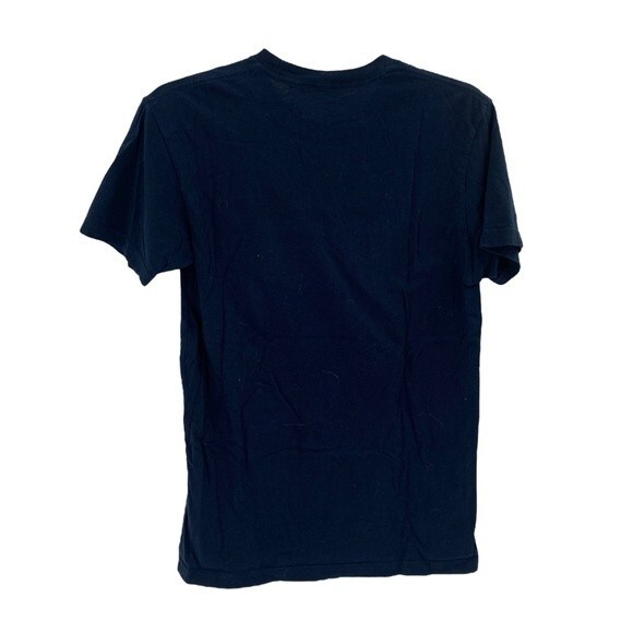 Handmade printed CAT Dr. Who avenger Marvel Tshirt - sz SMALL - navy - cotton - Picture 3 of 6